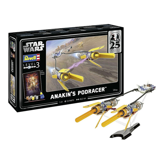 スター・ウォーズ アナキン ポッドレーサー ギフトセット Star Wars Anakin's Podracer / Revell 1/31 飛行機模型