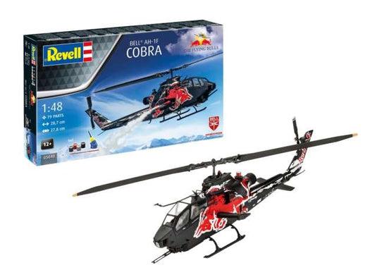 フライングブルズ Bell AH-1F コブラ レベル4 プラモデルキット/Revell 1/48模型