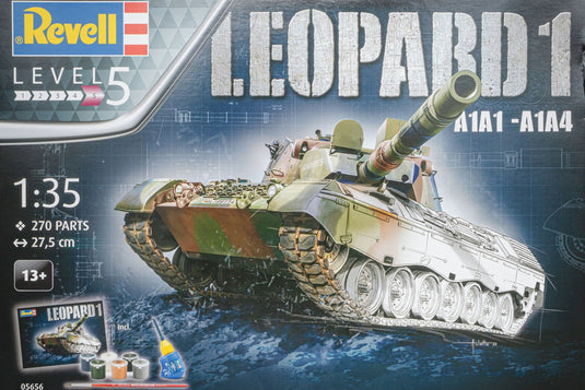 Leopard 1A1A1 A1A4 ギフトセット 組み立てプラモキット模型 戦車 /Revell 1/35