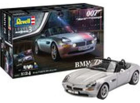 ギフトセット ジェームズ・ボンド BMW Z8 ワールド・イズ・ノット・イナフ レベル3 プラモデルキット/Revell 1/24模型