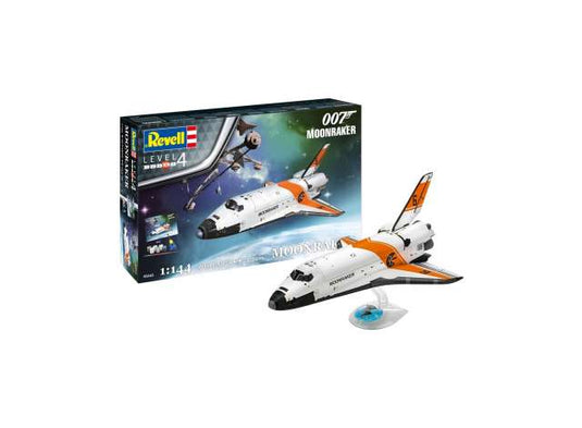 ギフトセット ジェームズ・ボンド ムーンレイカー レベル4 プラモデルキット/Revell 1/144模型