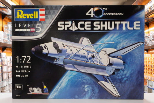 Space Shuttle スペースシャトル 40th Anniversary 40周年記念 組み立てプラモキット模型/Revell 1/72