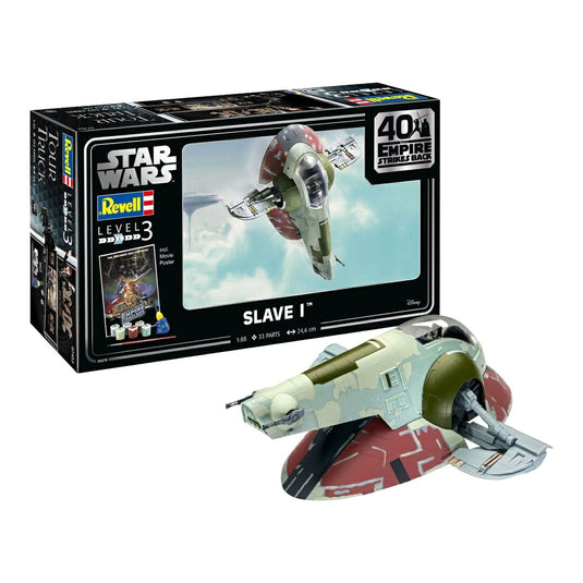 スター・ウォーズ Star Wars 帝国の逆襲 40周年記念 スレイヴI Slave I / Revell 1/88 飛行機模型