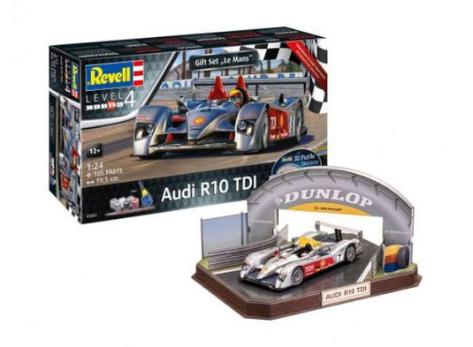 ギフトセット Audi R10 TDI ルマン + 3Dパズル レベル4 プラモデルキット/Revell 1/24模型