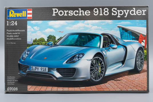 Porscheポルシェ 918 Spyder 組み立てプラモキット模型 カーモデル /Revell 1/24