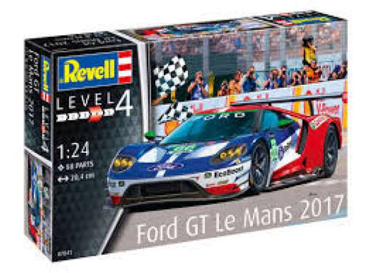 2018 Ford GT 24時間 ルマン #66 レベル4 プラモデルキット /Revell 1/24模型