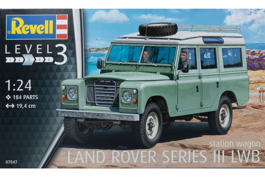 Land Rover Series III LWB Station Wagon ランドローバー シリーズIII LWB ステーションワゴン 組み立てプラモキット模型 カーモデル /Revell 1/2
