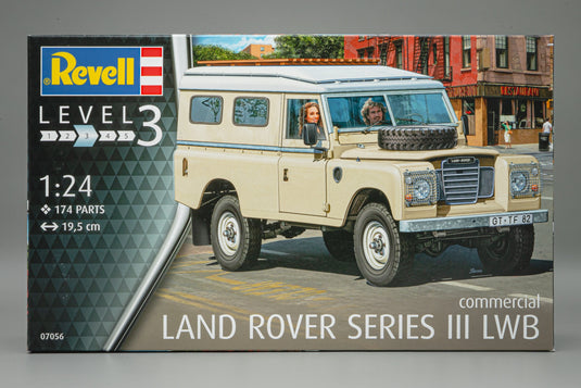 Land Rover Series III LWB Commercial ランドローバー シリーズIII LWB コマーシャル 組み立てプラモキット模型 カーモデル /Revell 1/24