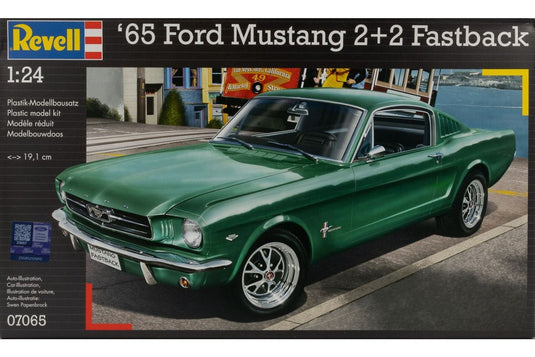 1965 Ford Mustang フォード マスタング 2+2 Fastback ファストバック 組み立てプラモキット模型 カーモデル /Revell 1/24
