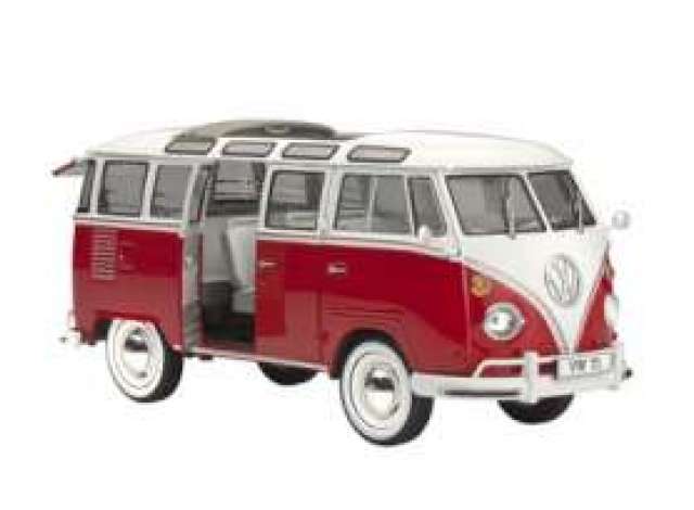 1963 Volkswagen T1 サンババス プラモデルキット/Revell 1/24模型