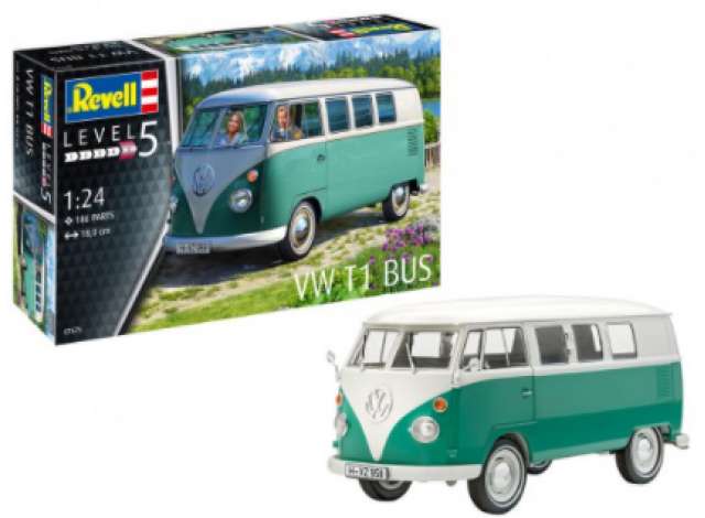 Volkswagen T1 バス レベル5 プラモデルキット /Revell 1/24模型