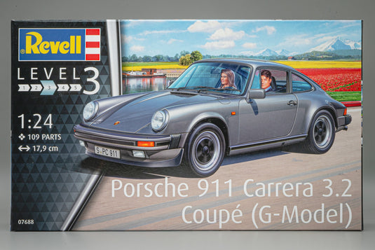 Porscheポルシェ 911 Carreraカレラ 3.2 Coupeクーペ G-Model 組み立てプラモキット模型 カーモデル /Revell 1/24