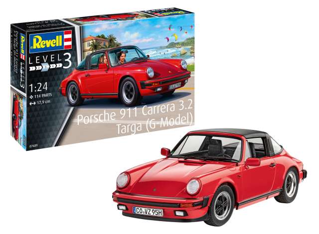 Porsche 911 G モデル タルガ プラモデルキット/Revell 1/24模型