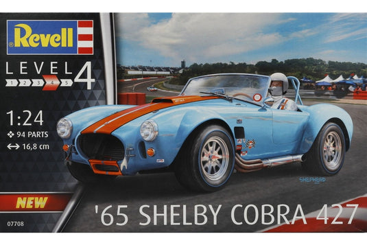 65 Shelby Cobra 427 シェルビーコブラ 組み立てプラモキット模型 カーモデル /Revell 1/24