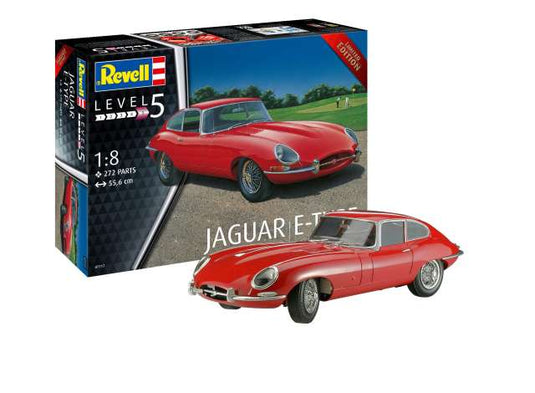 Jaguar Eタイプ レベル5 プラモデルキット/Revell 1/8模型