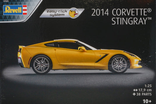2014 Corvette Stingray コルベット スティングレイ easy-click system 組み立てプラモキット模型 カーモデル /Revell 1/25