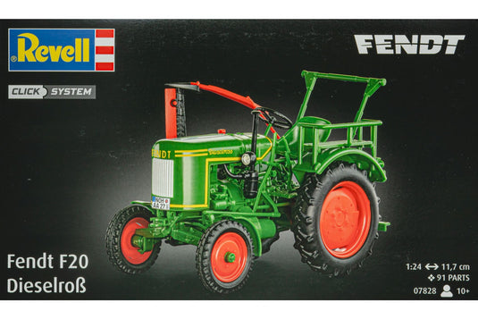 Fendt Fendt F20 Dieselross トラクター 組み立てプラモキット模型 /Revell 1/24