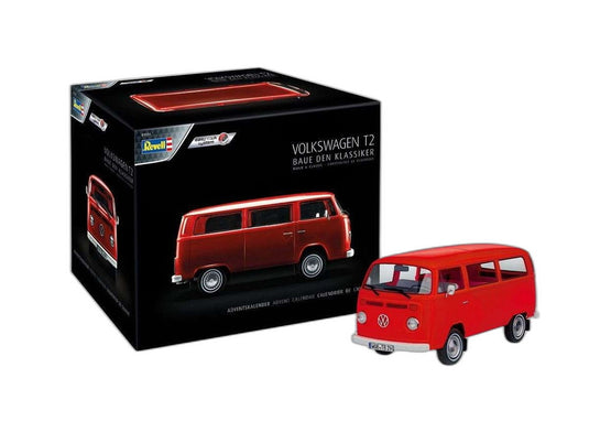 Advent Calendar Volkswagen T2 Bus 2021/ Revell 1/24  模型 プラモデルキット