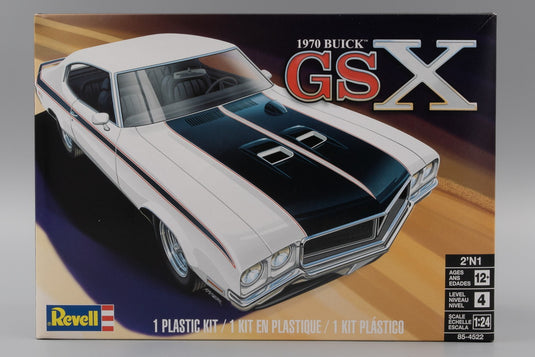 Buickビュイック GS X 1970 組み立てプラモキット模型 /Revellレベル 1/25