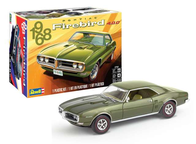 1968 Pontiac ファイアバード レベル4 プラモデルキット/Revell 1/25模型