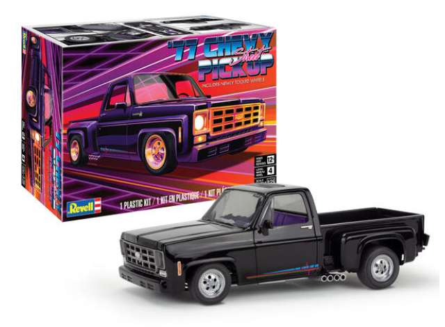 1976 Chevrolet スクエアボディ ストリートトラック レベル4 プラモデルキット/Revell 1/24模型