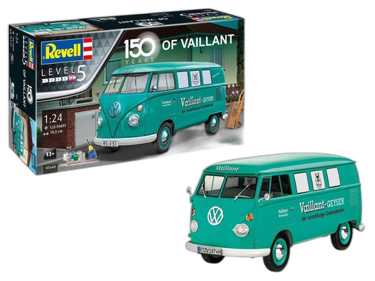 Volkswagen T1 Bus 150 years of Vaillant/ Revell 1/24  模型 プラモデルキット