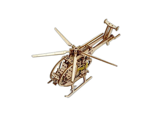 Tiny Adventures ヘリコプター 木製/ Revell 1/30  模型 プラモデルキット