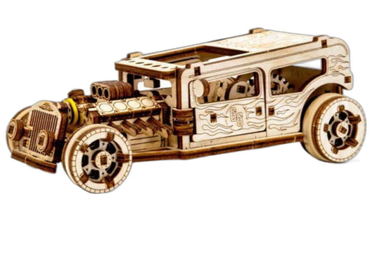 Tiny Adventures Hot Rod ウッデン/ Revell 1/32  模型 プラモデルキット
