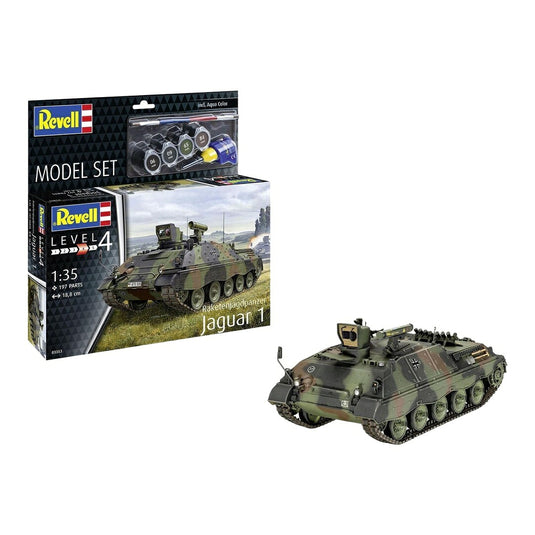 ヤグアル1 対戦車ミサイル車 Raketenjagdpanzer Jaguar 1 / Revell 1/35 飛行機模型