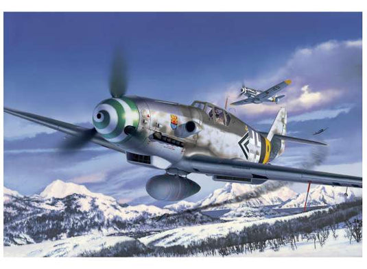 Messerschmitt Bf109G-6 イージークリックシステム レベル2 プラモデルキット/Revell 1/48模型