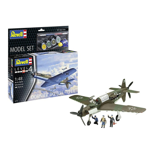 ドルニエ Do 335 プファイル Dornier Do 335 Pfeil モデルセット / Revell 1/48 飛行機模型 ミリタリー