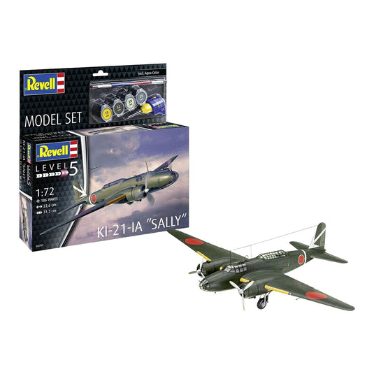 九七式重爆撃機 Ki-21-Ia サリー Ki-21-Ia "Sally" / Revell 1/72 飛行機模型 ミリタリー