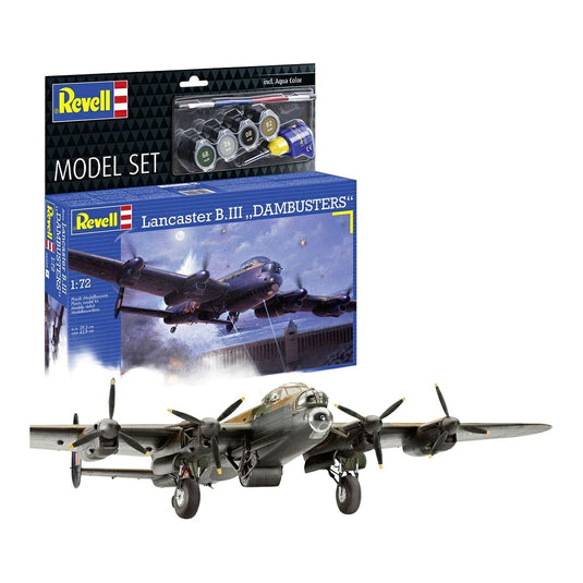 アブロ ランカスター B.III "ダムバスターズ" Lancaster B.III "DAMBUSTERS" / Revell 1/72 飛行機模型 ミリタリー