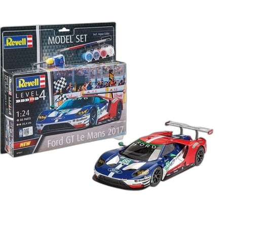 モデルセット Ford GT Le Mans 2017 1:24 67041/ Revell 1/24  模型 プラモデルキット