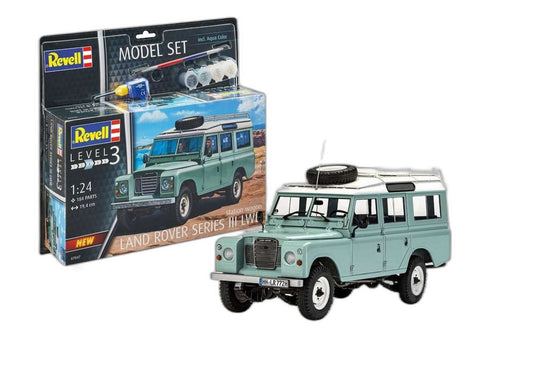 モデルセット Land Rover Series III 1:24 67047/ Revell 1/24  模型 プラモデルキット