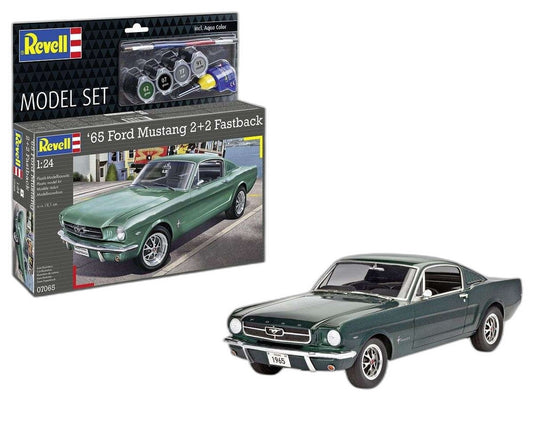 Model Sets 1965 Ford Mustang 2+2/ Revell 1/24  模型 プラモデルキット
