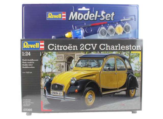 モデルセット Citroen 2CV チャールストン プラモデルキット /Revell 1/24模型