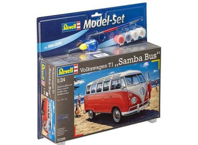 モデルセット Volkswagen T1 サンババス プラモデルキット /Revell 1/24模型