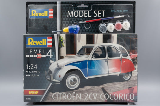 Citroenシトロエン 2CV Cocorico ココリコ 組み立てプラモキット模型 カーモデル /Revell 1/24