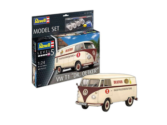 Model Sets Dr Oetker Volkswagen T1 67677/ Revell 1/24  模型 プラモデルキット
