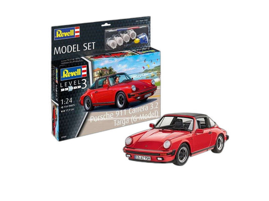 Model Sets Porsche 911 Carrera 3.2 Targa/ Revell 1/24  模型 プラモデルキット