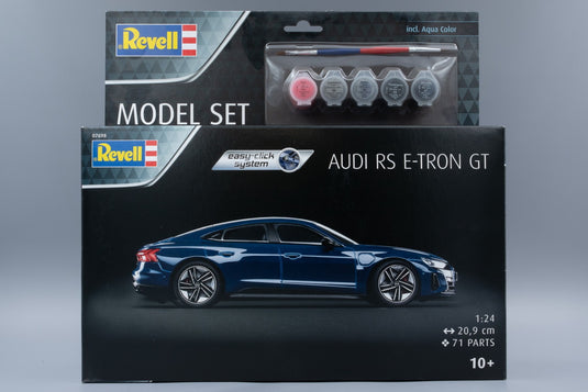 Audiアウディ RS E-TRON GT easy-click system 塗料付き 組み立てプラモキット模型 カーモデル /Revell 1/24