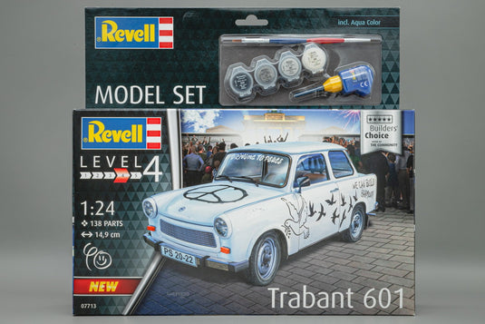 Trabant 601 Builders Choice 組み立てプラモキット模型 カーモデル /Revell 1/24