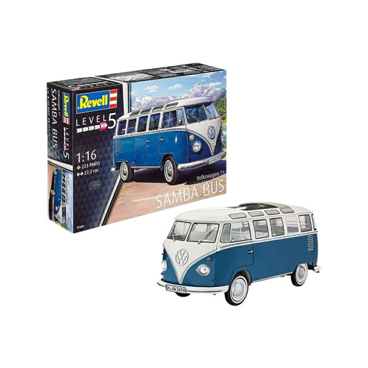 Cars Volkswagen Type 2 T1 Samba Bus 1:16 / Revell 模型 モデルキット