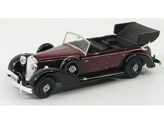 MERCEDES BENZ 770 1938 CABRIOLET OPEN BORDEAUX BLACK/Rio 1/43ミニカー