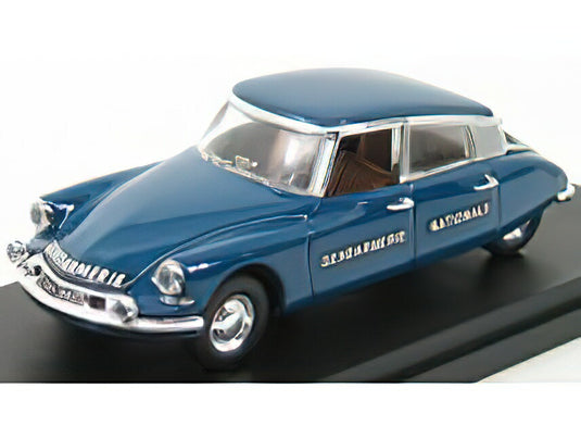 CITROEN DS19 GENDARMERIE POLICE 1965 BLUE/Rio 1/43ミニカー