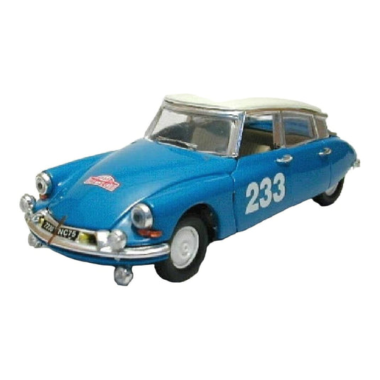 Citroenシトロエン DS 19 ラリーモンテカルロ 1963 ブルー