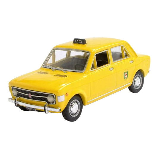 Fiatフィアット 128 4ドア タクシー ミラノ 1971 イエロー / Rio 1/43 ミニカー