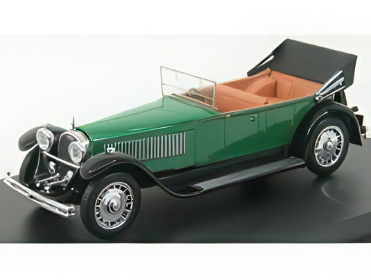 BUGATTI 41 ロワイヤル トルペード オープン 1928 グリーン ブラック/ Rio 1/43 ミニカー