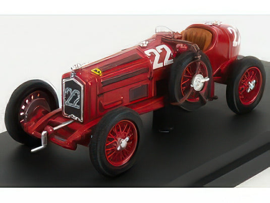 ALFA ROMEO P3 TIPO B N 22 TARGA FLORIO 1935 L.CHIRON RED/RIO-MODELS 1/43ミニカー